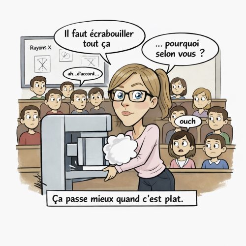 L’imagerie médicale avec madame H. 