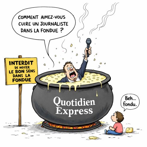 Chronique d’un journaliste trop cuit.